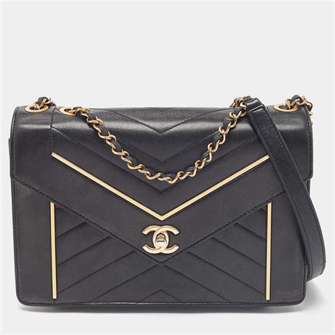 chanel reversed chevron flap bag|chanel flap bag buy online.